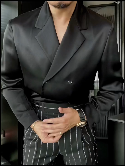 Luxury Silk Touch Business Suit — Your Ultimate Spring & Summer Suit