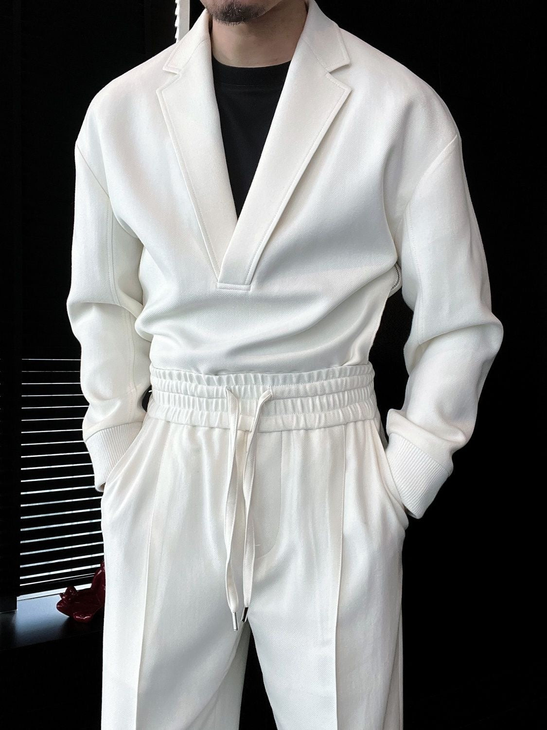 Style Meets Comfort — V-Neck Lounge Set for Every Moment