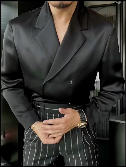 Luxury Silk Touch Business Suit — Your Ultimate Spring & Summer Suit