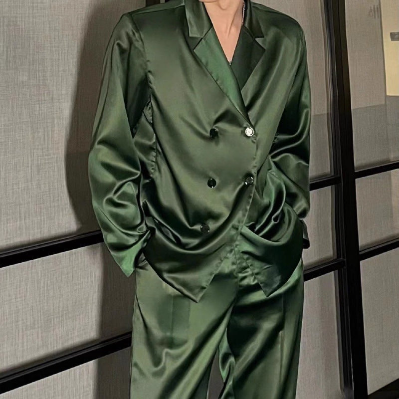 Luxury Silk Touch Business Suit — Your Ultimate Spring & Summer Suit